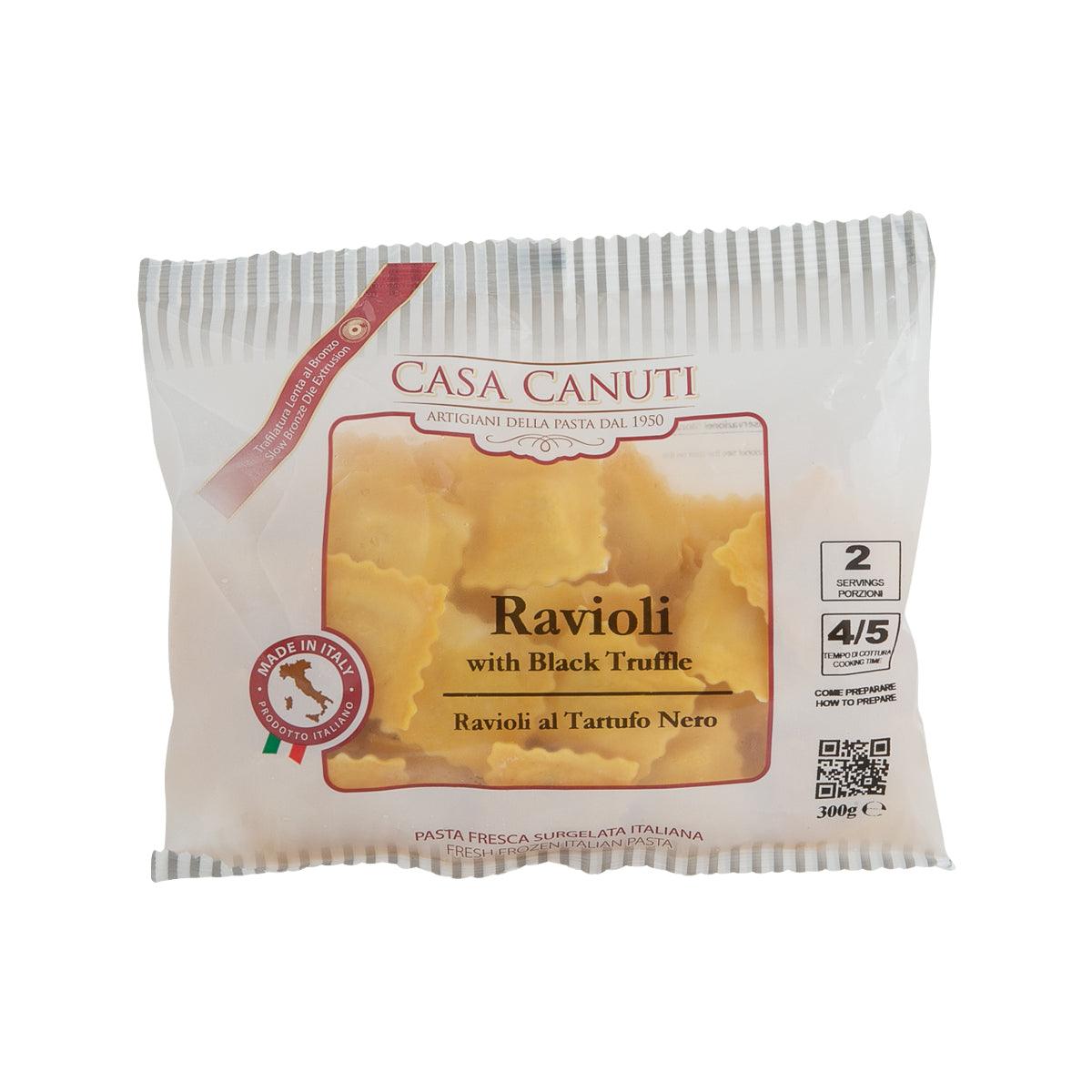 CASA CANUTI Ravioli with Black Truffle (300g)