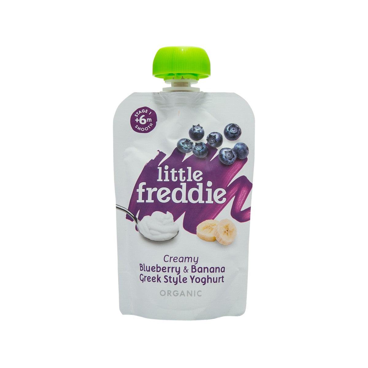 LITTLE FREDDIE Greek Style Yoghurt with Blueberry & Banana (100g)