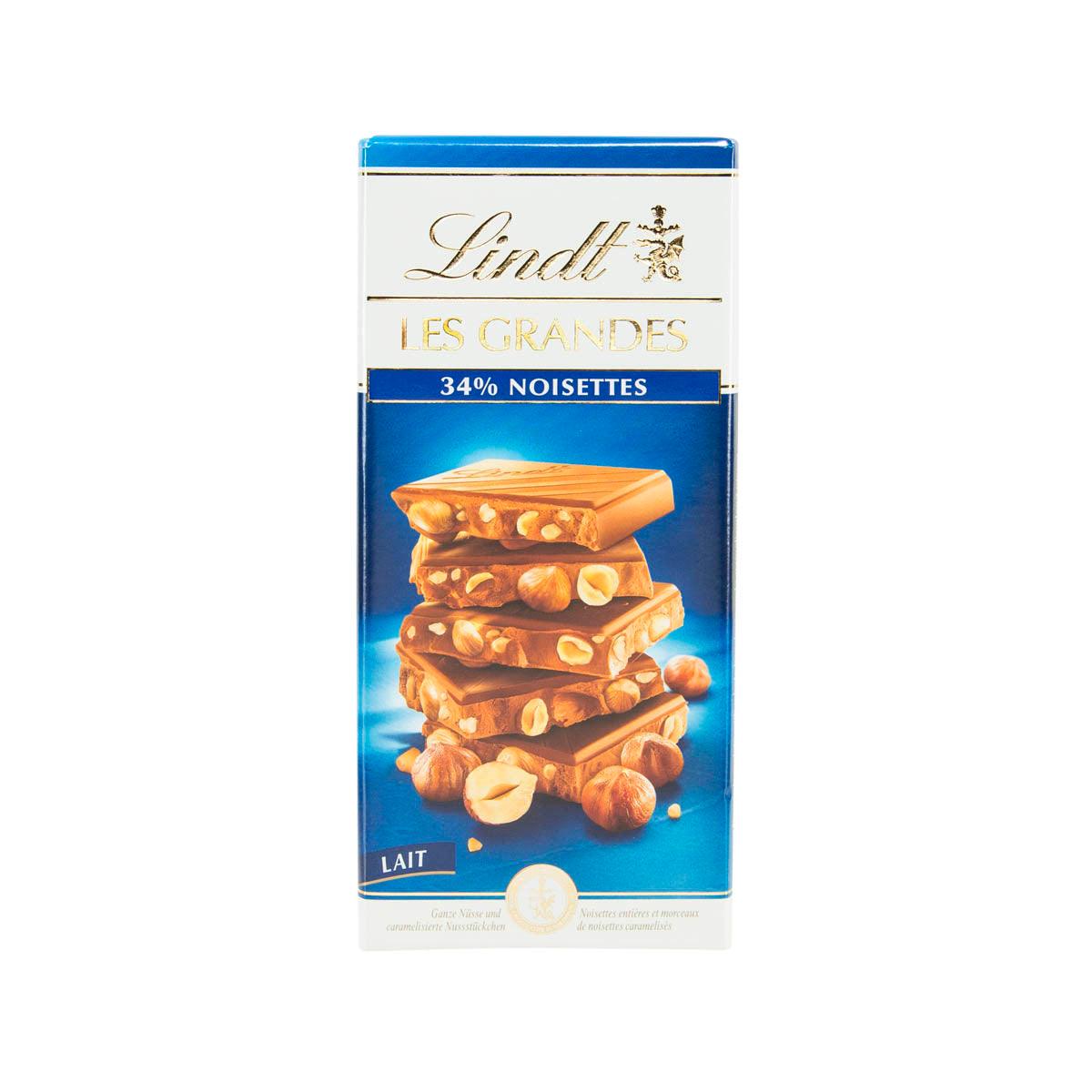 LINDT 34% Hazelnut Milk Chocolate (150g)