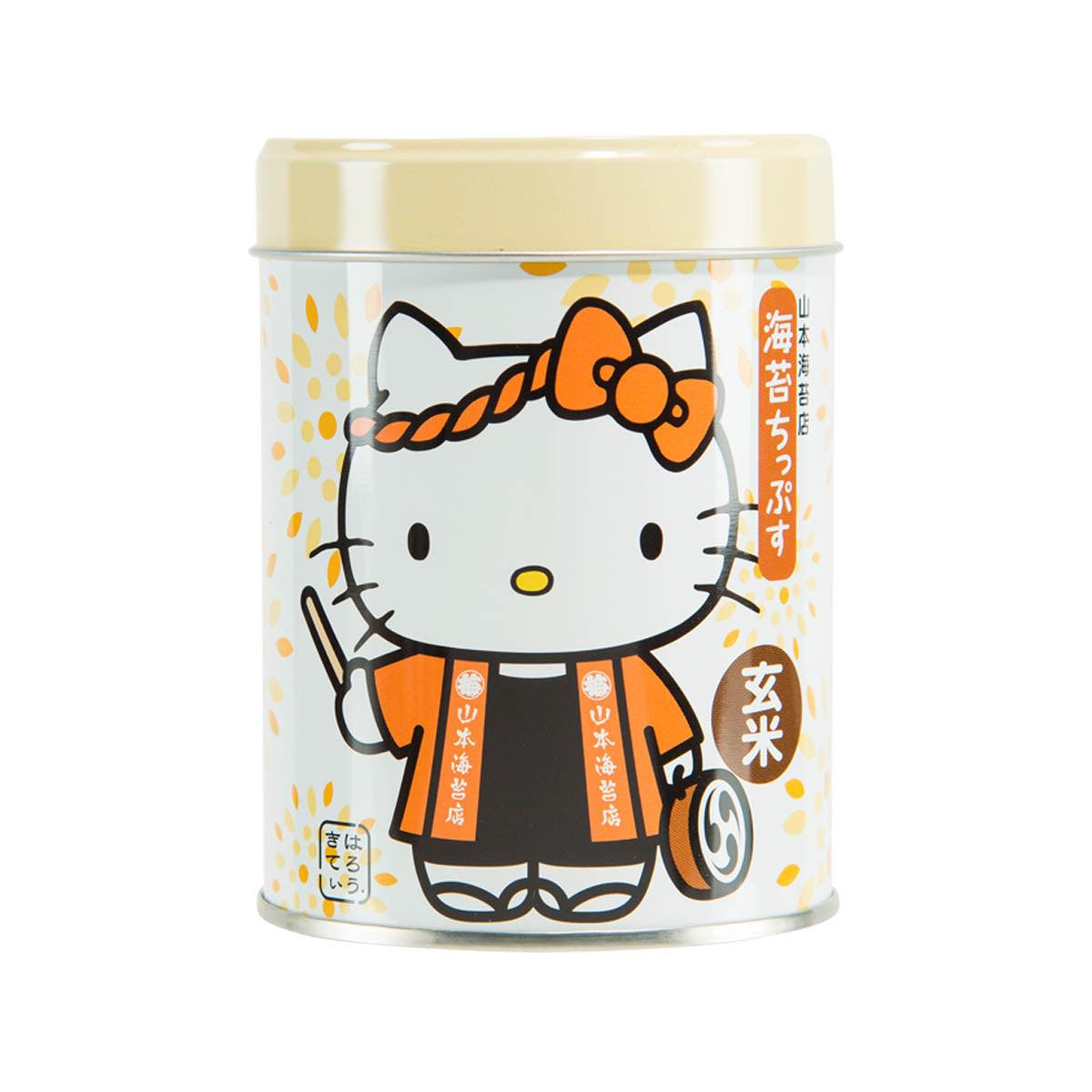 YAMAMOTO NORITEN Hello Kitty Seaweed Snack - Brown Rice (20g) - city'super E-Shop