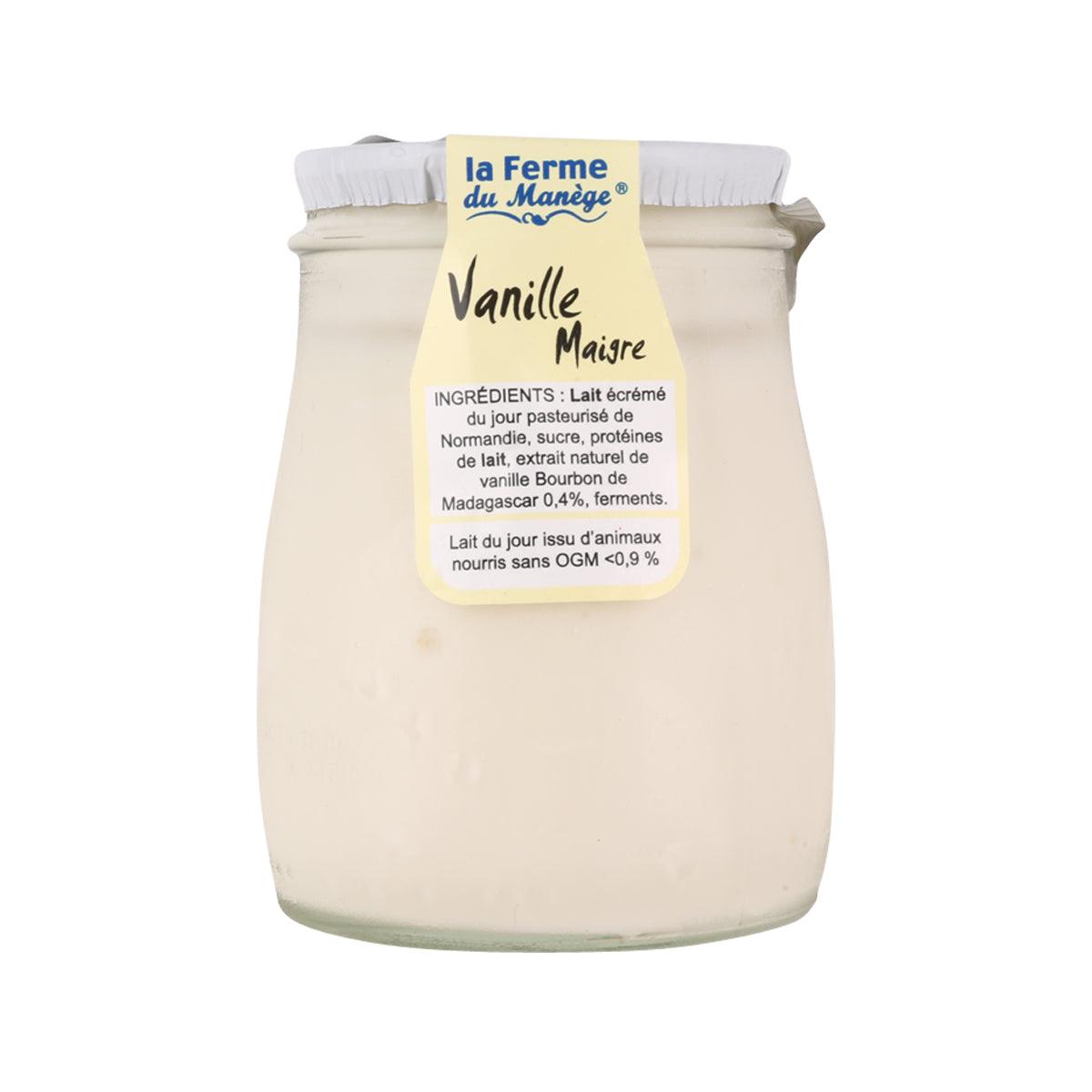 FERME DU MANEGE Low Fat Yogurt - Vanilla (180g)