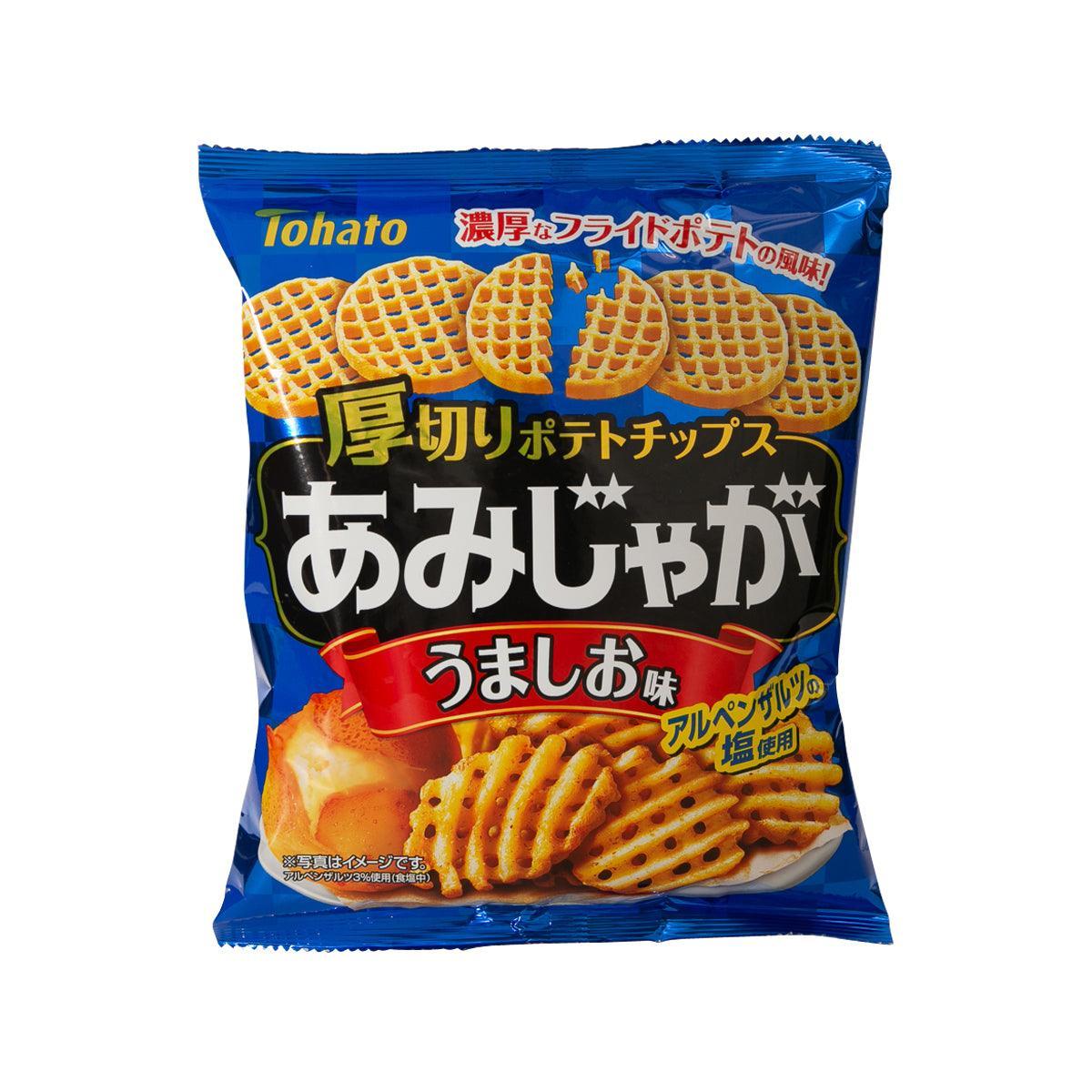 TOHATO Amijyaga Potato Chips - Lightly Salted (55g)