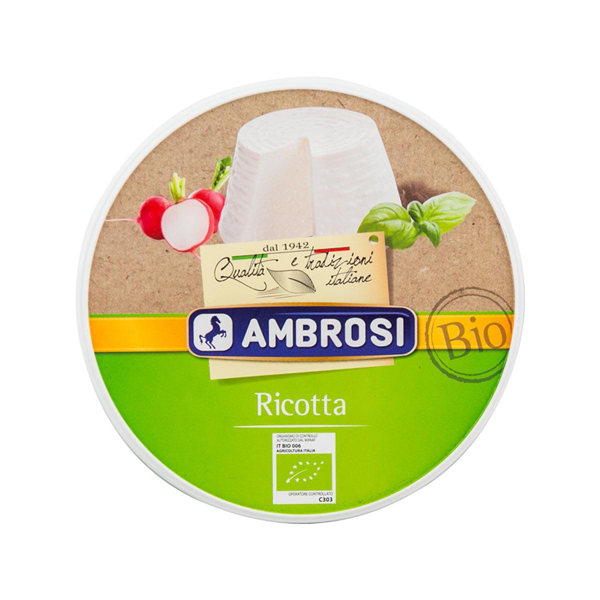 AMBROSI Organic Ricotta Cheese (250g)