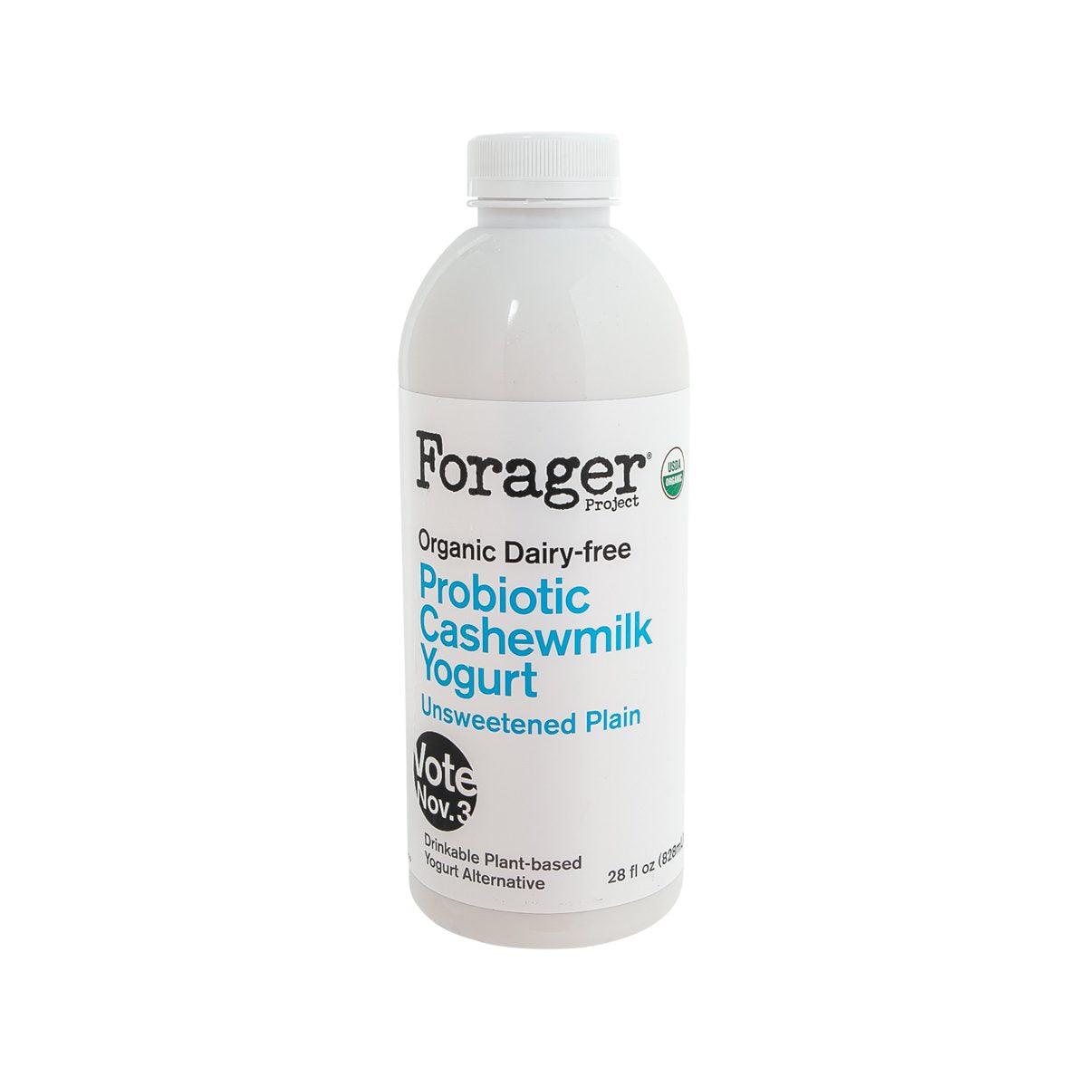 FORAGER PROJECT Organic Kefir Style Cashew & Coconut Drink - Unsweetened Plain (828mL)