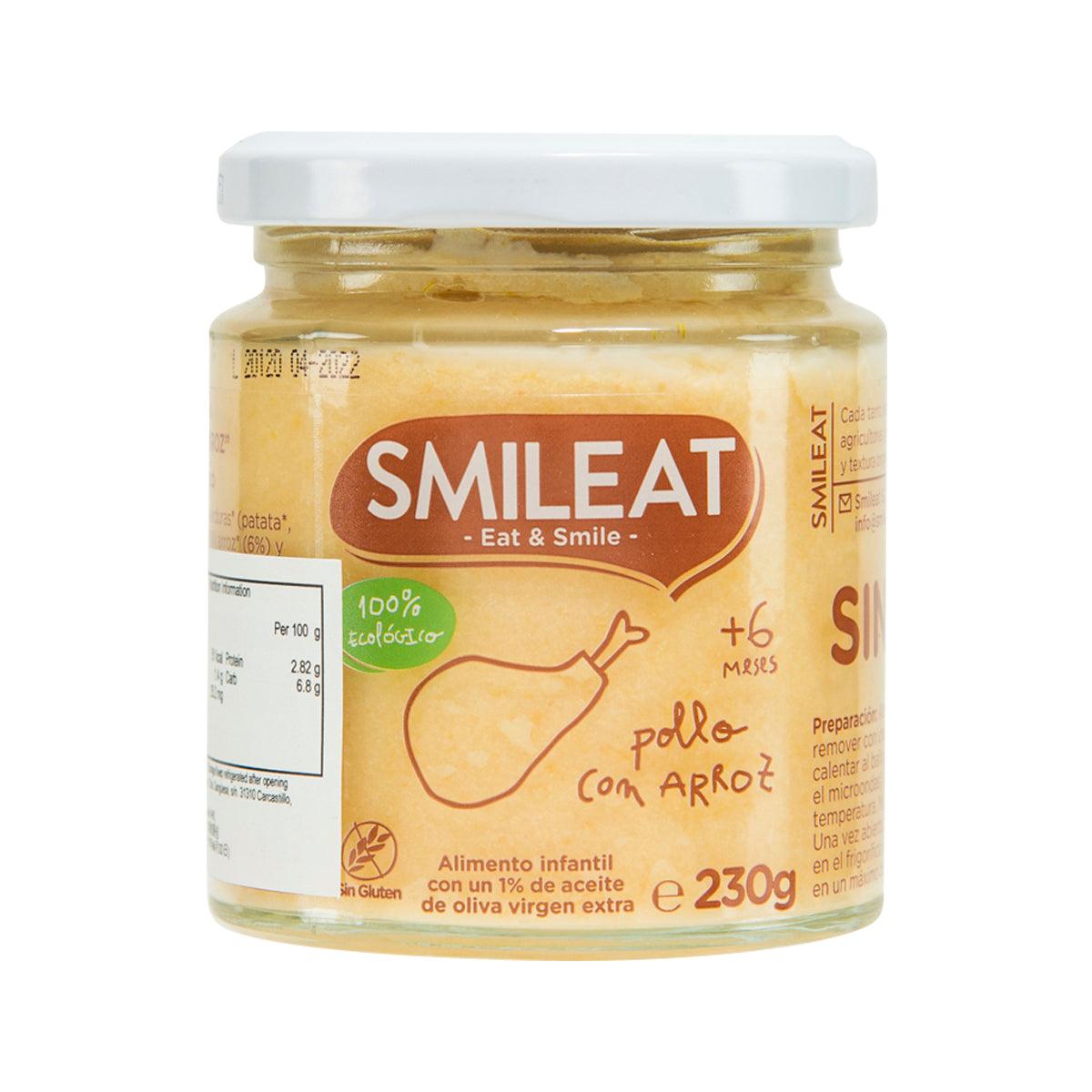 SMILEAT Organic Baby Food - Chicken Rice (230g)