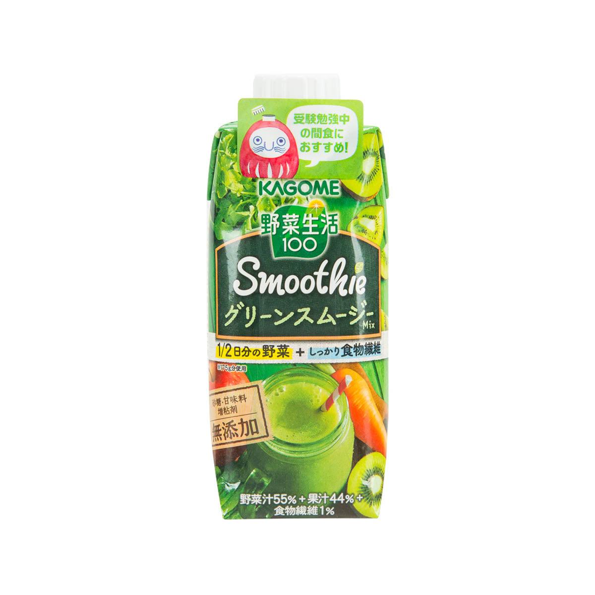 KAGOME Yasai Seikatsu 100 Green Vegetable & Fruit Smoothie Mix (330mL)