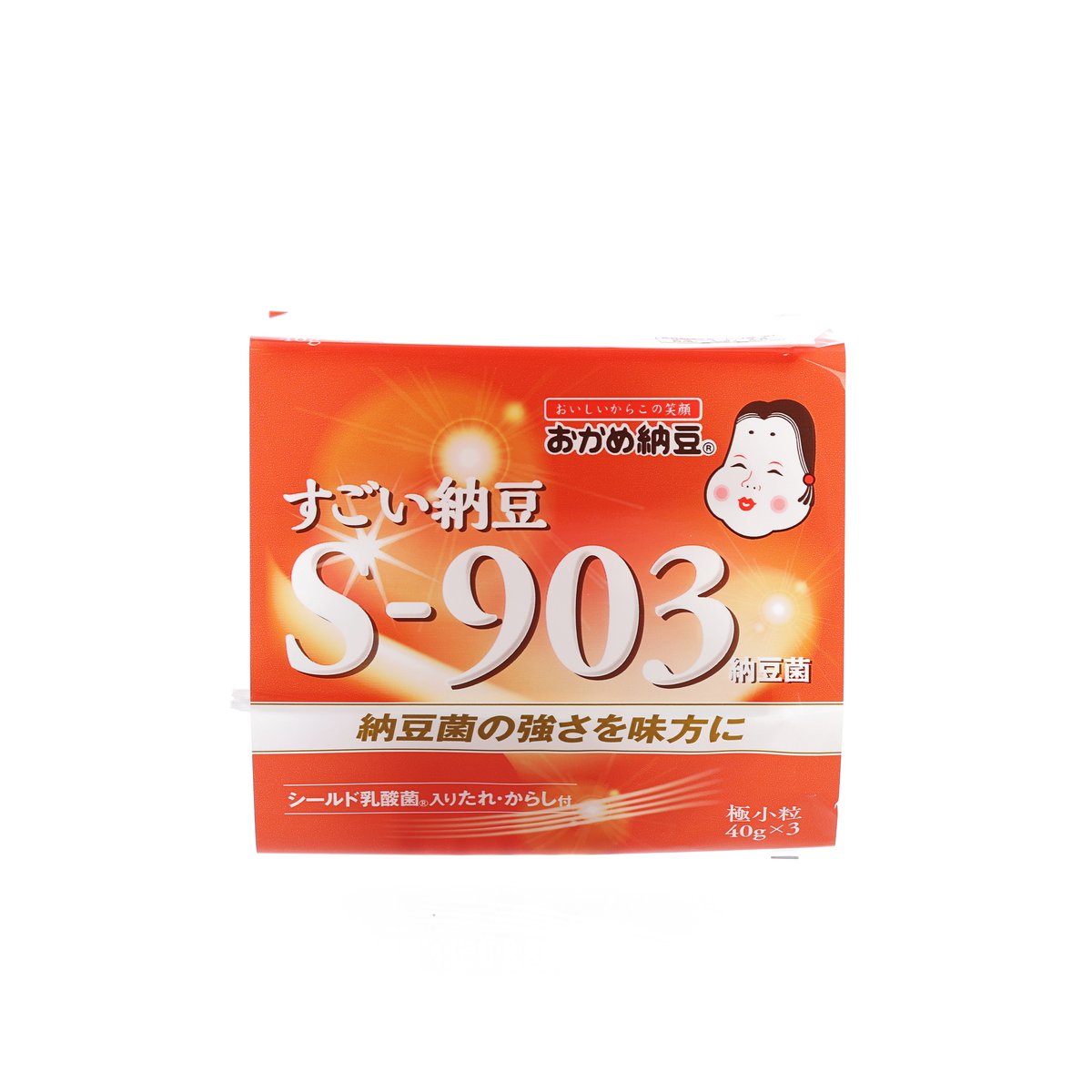 OKAME NATTO Natto with S-903 Natto Bacteria (3 x 45.4g)