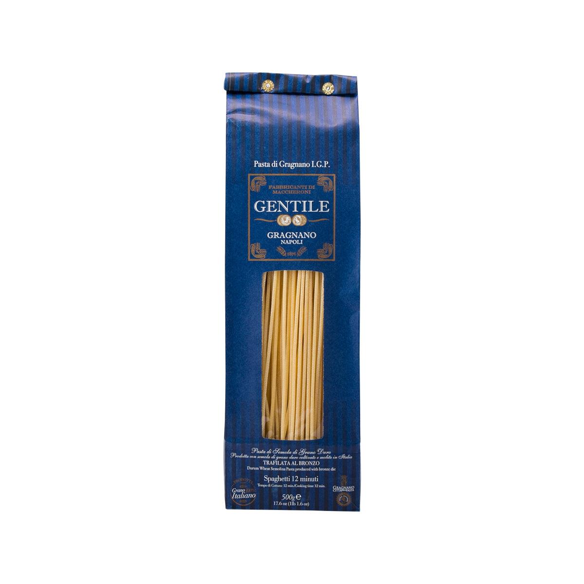 GENTILE Artisanal Pasta di Gragnano IGP - Spaghetti (500g)