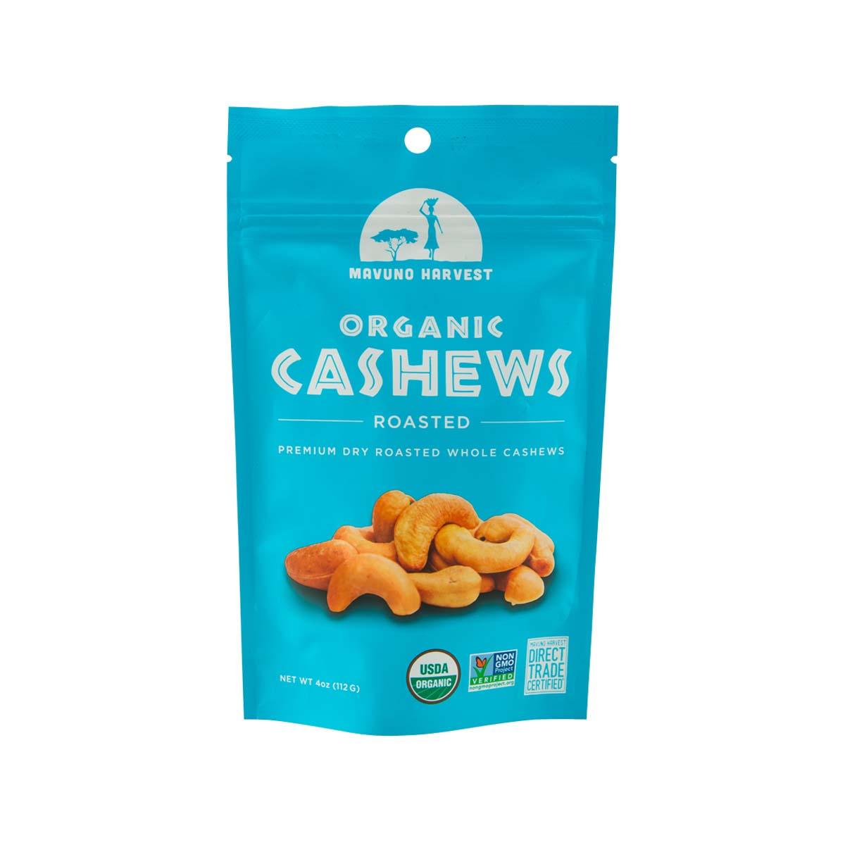 MAVUNO HARVEST Organic Roasted Cashews (112g)