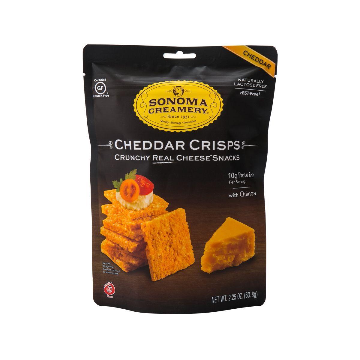 SONOMA CREAMERY Cheddar Cheese Crisps (64g)