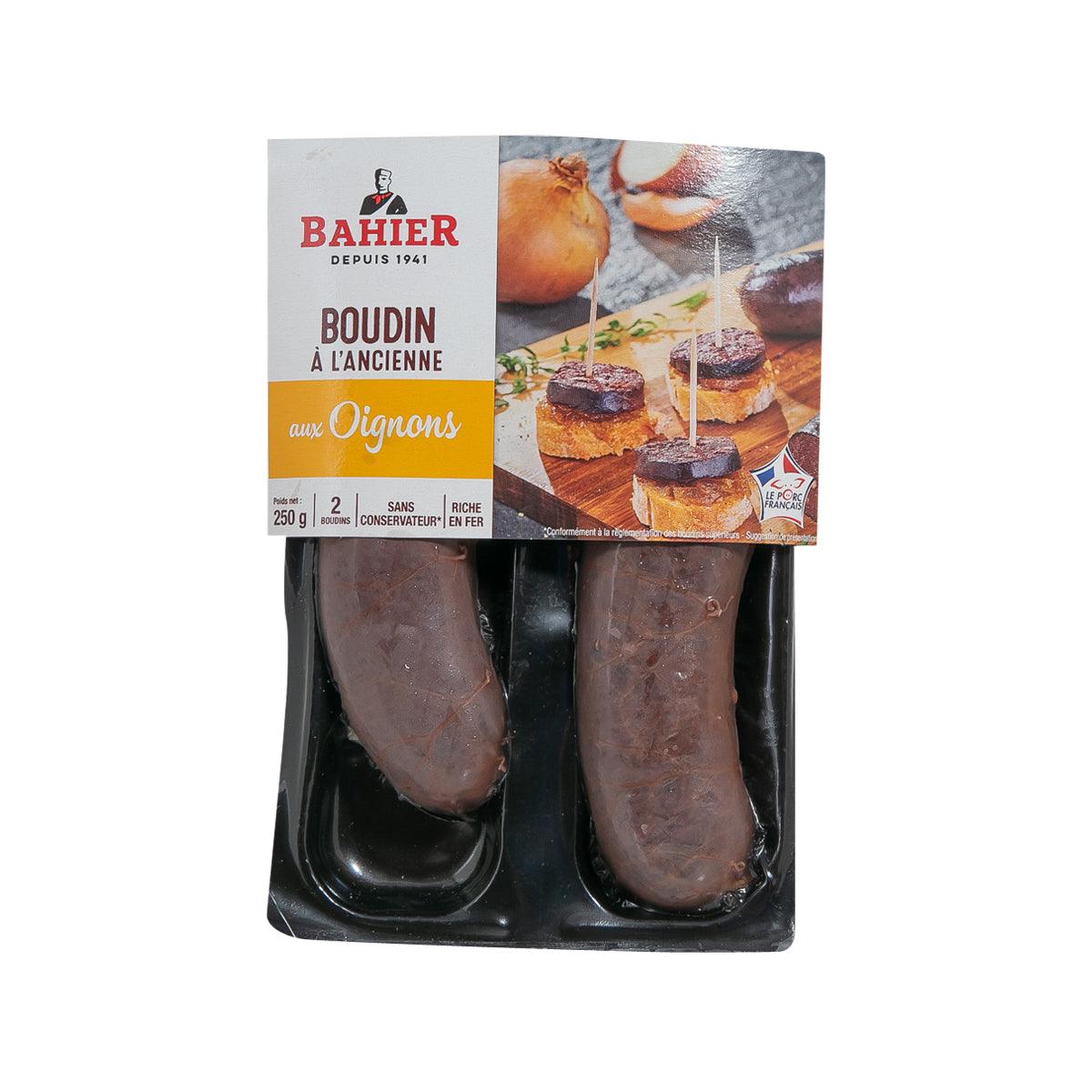 BAHIER Black Pudding with Onion (250g)
