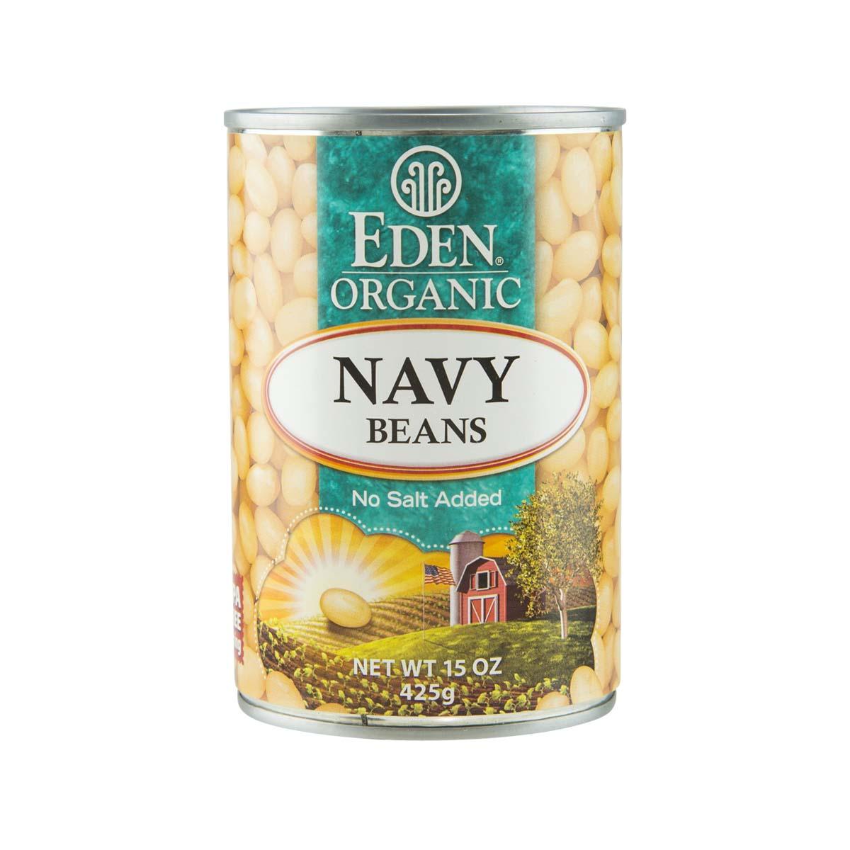 EDEN Organic White Navy Beans (425g)