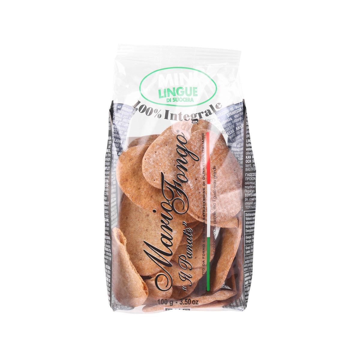 MARIO FONGO Mini Flat Bread - Whole Wheat (100g)