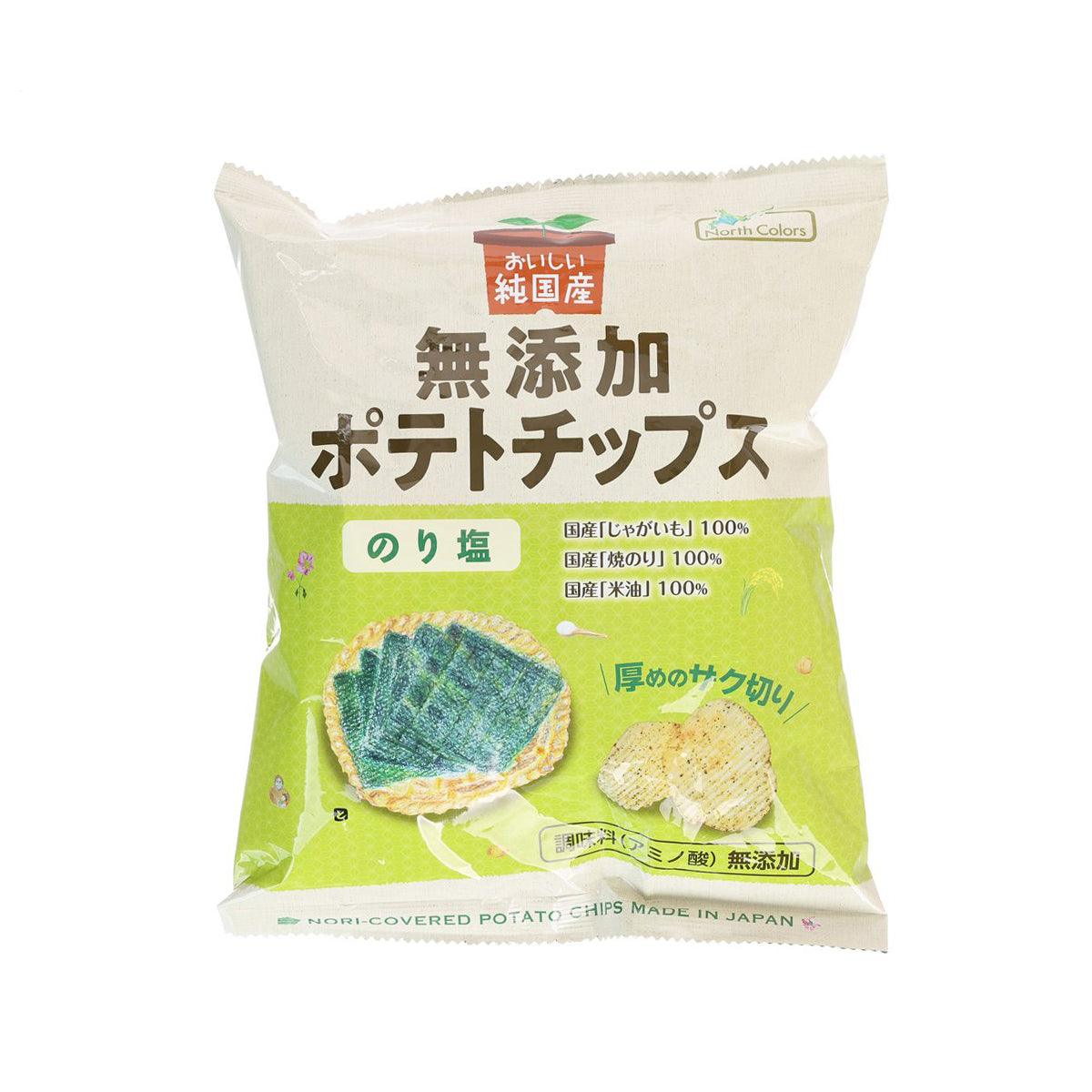 NORTHCOLORS Made in Japan Additive-Free Potato Chips - Seaweed Salt (53g)