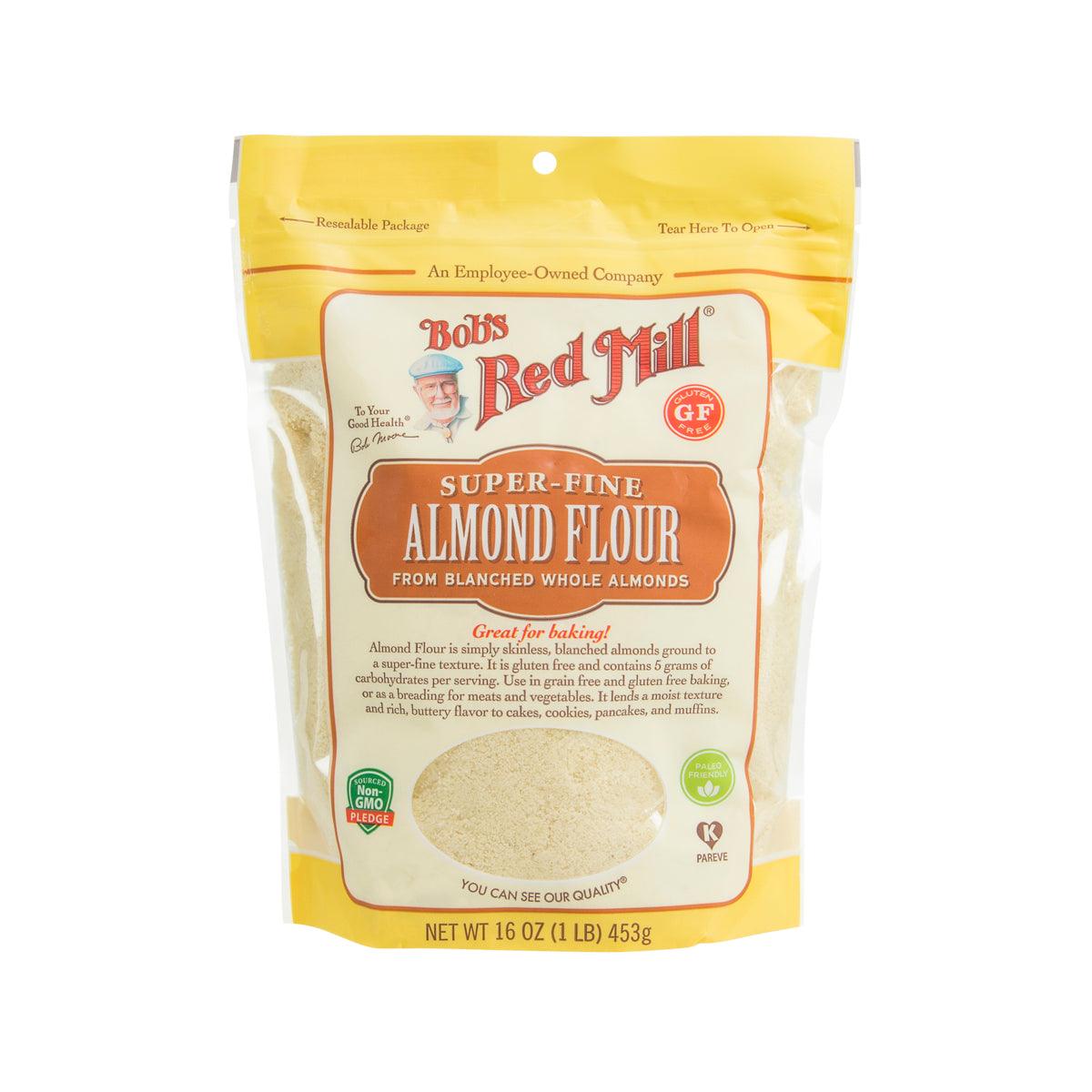 BOB'S RED MILL Gluten Free Super-fine Blanched Almond Flour (453g)