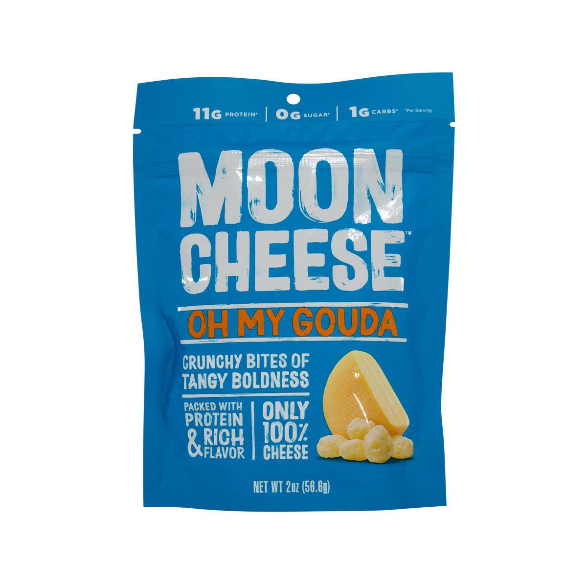 MOON CHEESE Cheese Snack - Oh My Gouda (57g)