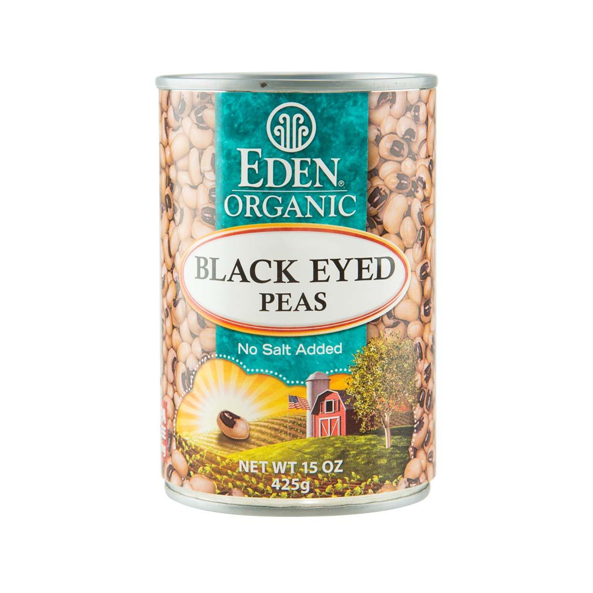 EDEN Organic Black Eyed Peas - No Salt Added (425g)
