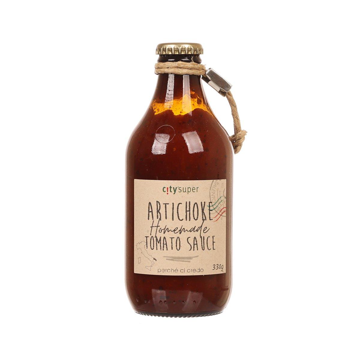 CITYSUPER X PERCHE CI CREDO Homemade Tomato Sauce with Artichokes (330g)