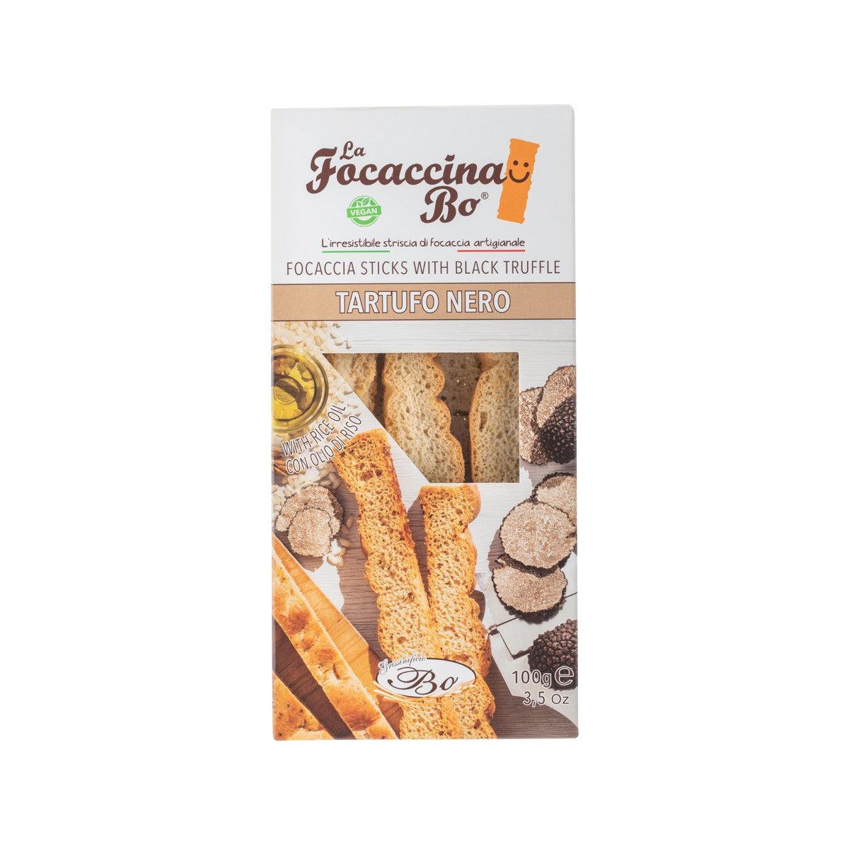 LA FOCACCINA BO Focaccia Sticks with Black Truffle (100g)
