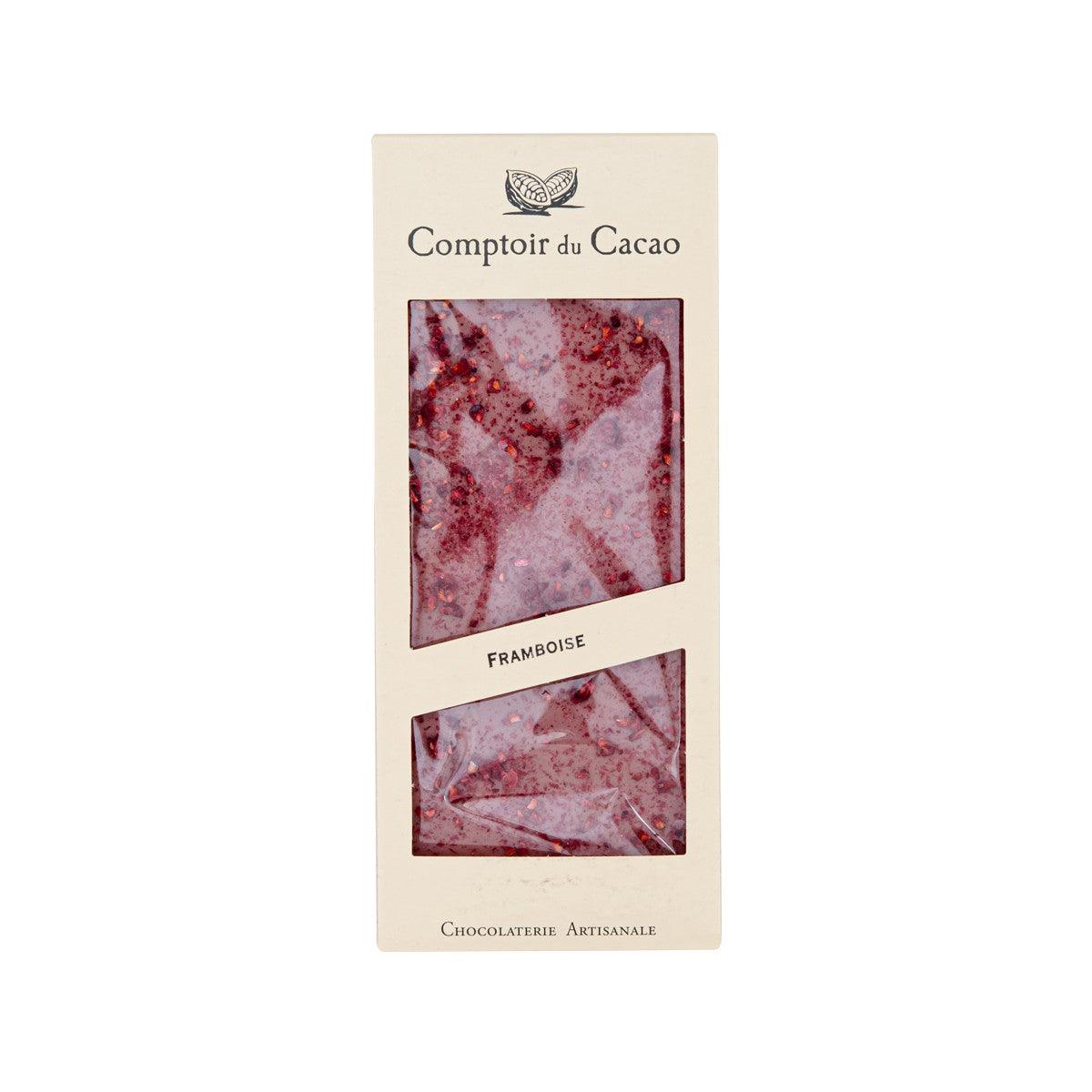 COMPTOIR DU CACAO Gourmet Bar Ruby Chocolate - Raspberry (90g)