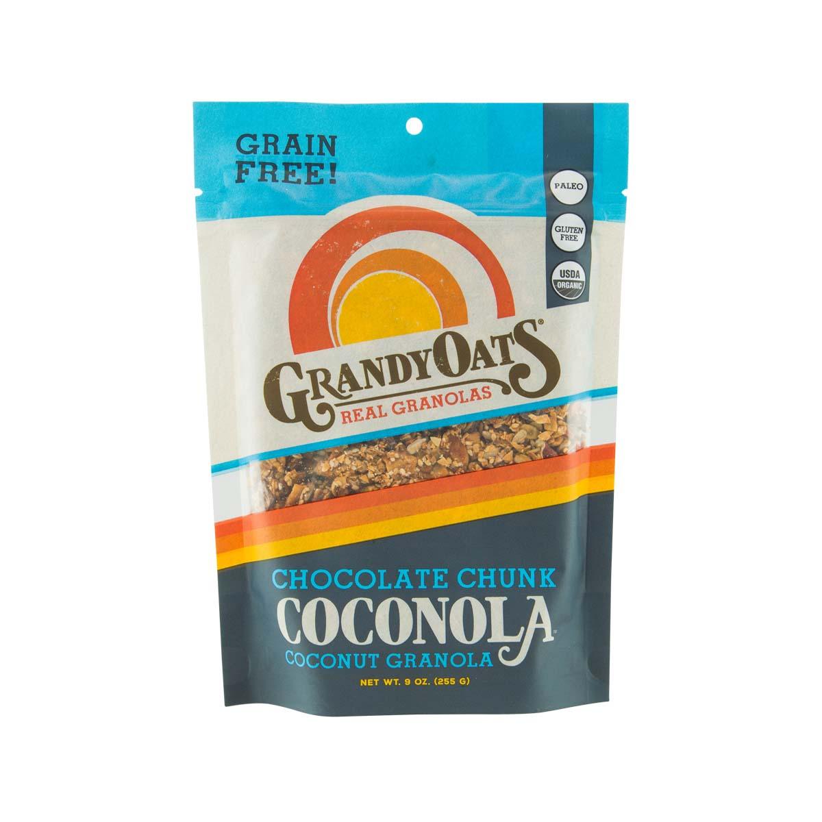 GRANDYOATS Coconola Organic Grain-Free Granola - Dark Chocolate (255g)