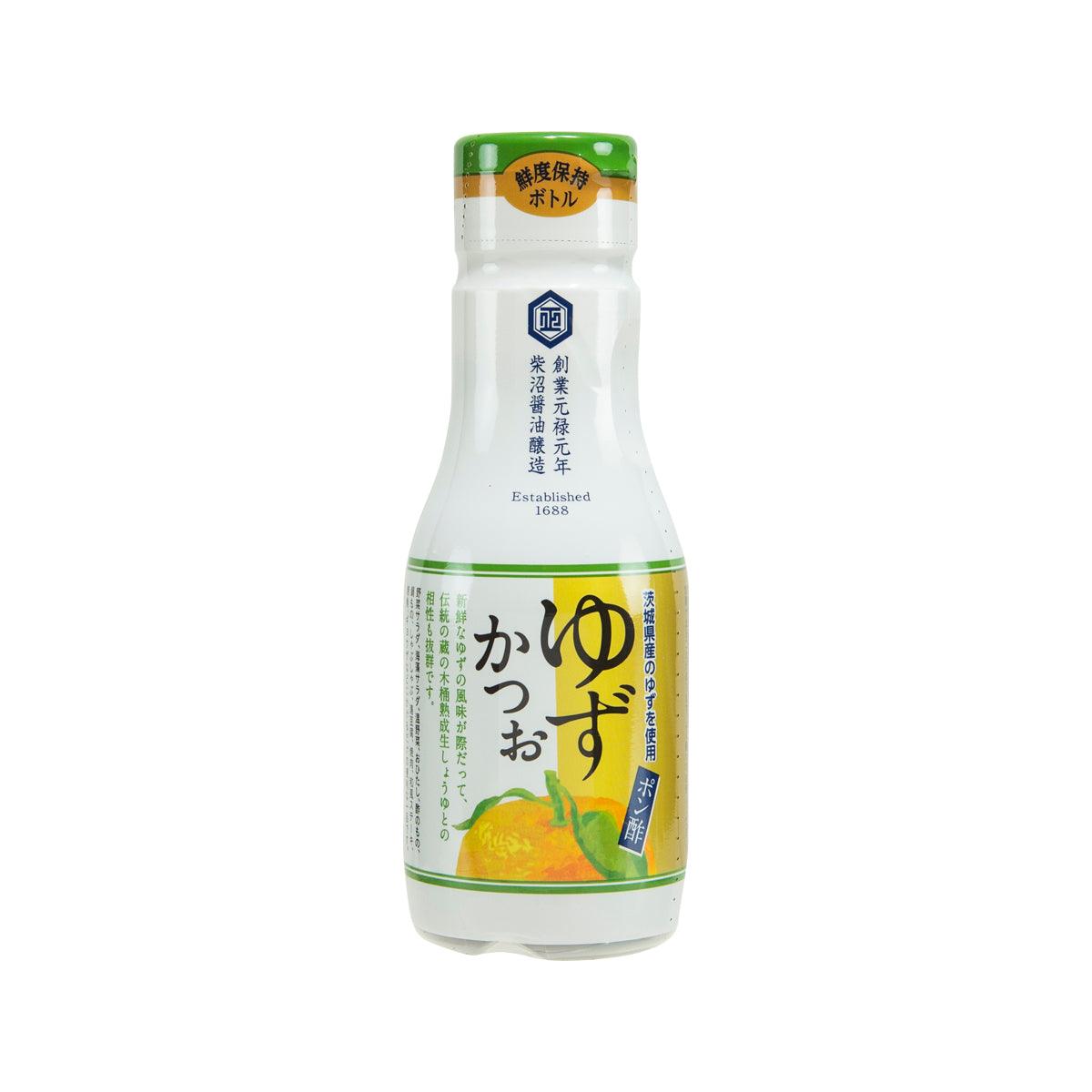 SHIBANUMASHOUYU Ponzu Yuzu Citrus & Bonito Fish Vinegar Sauce (200mL)