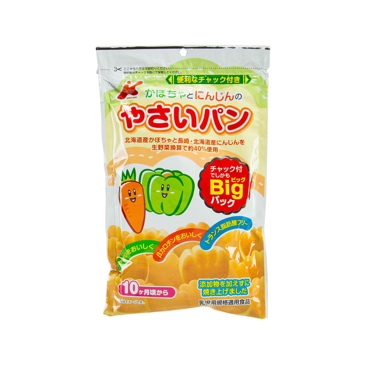KANEMASU Pumpkin & Carrot Vegetable Bread (18+ Months) (88g)