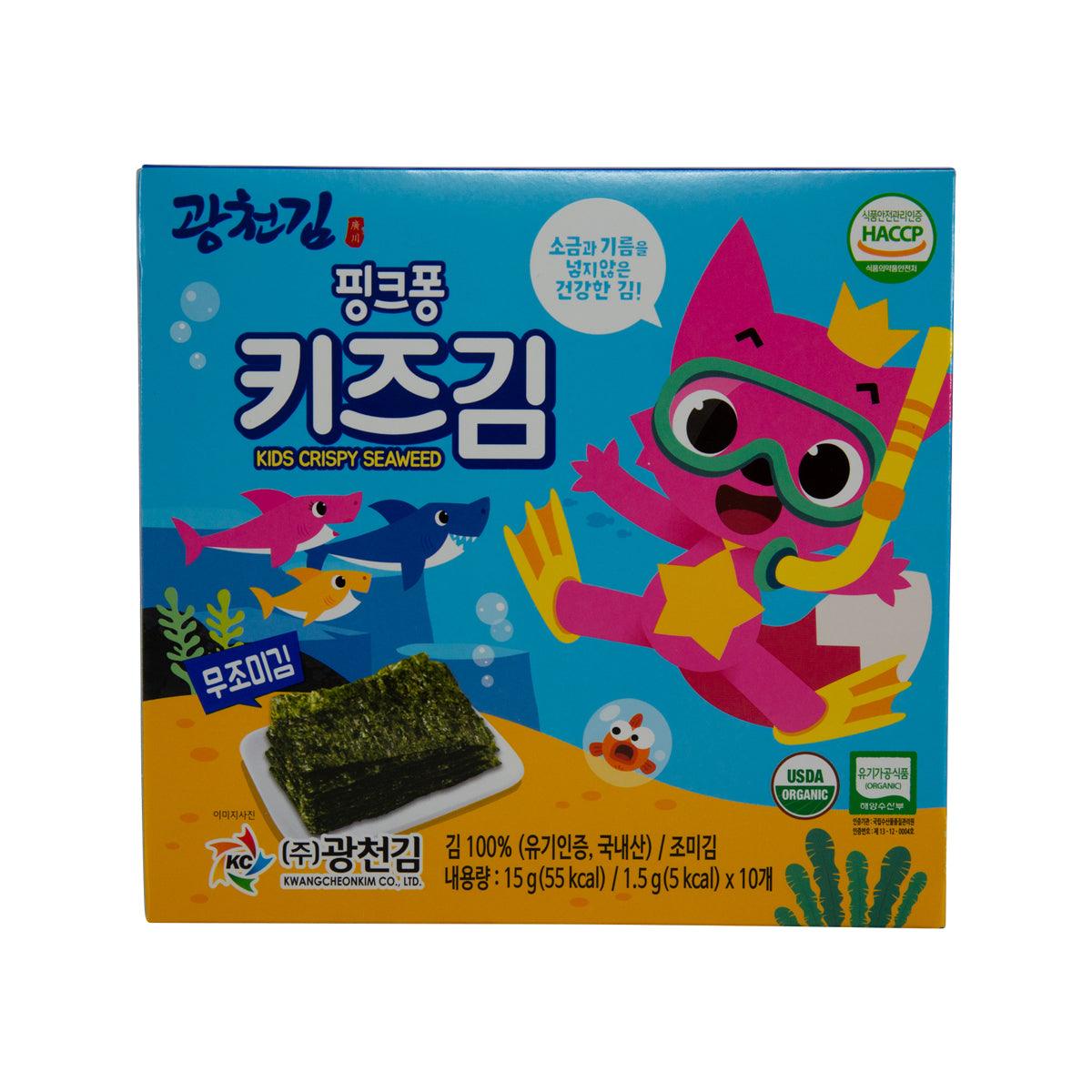 KWANG CHEON Baby Shark Zero Seasoning Laver (14.5g)