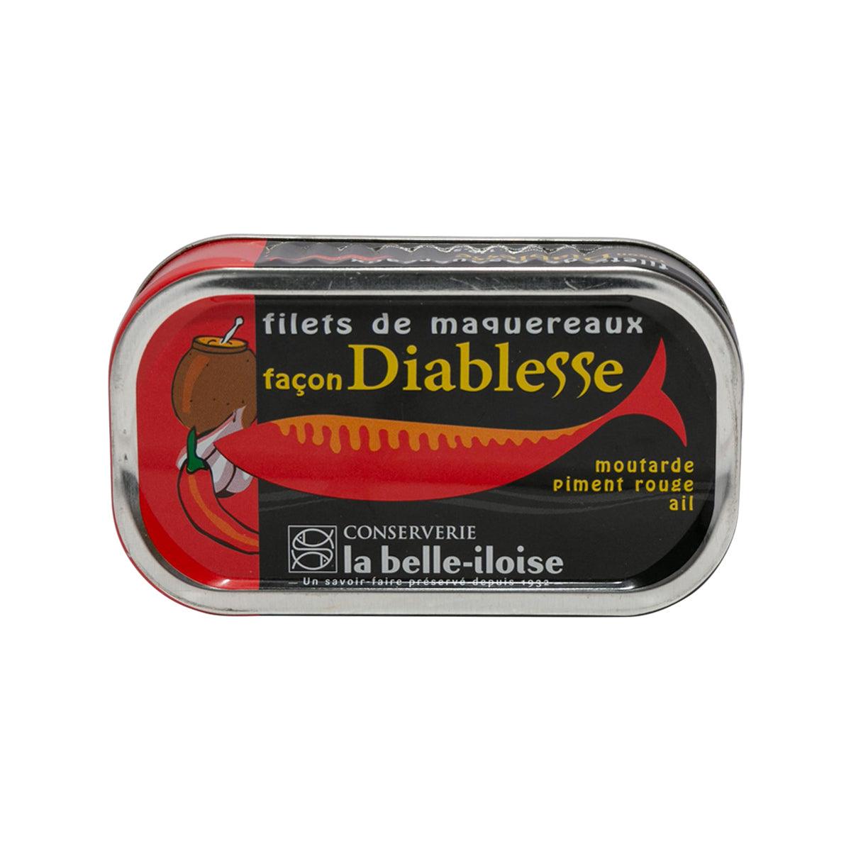 LA BELLE-ILOISE Mackerel Fillet with Mustard, Chili & Garlic (112.5g)