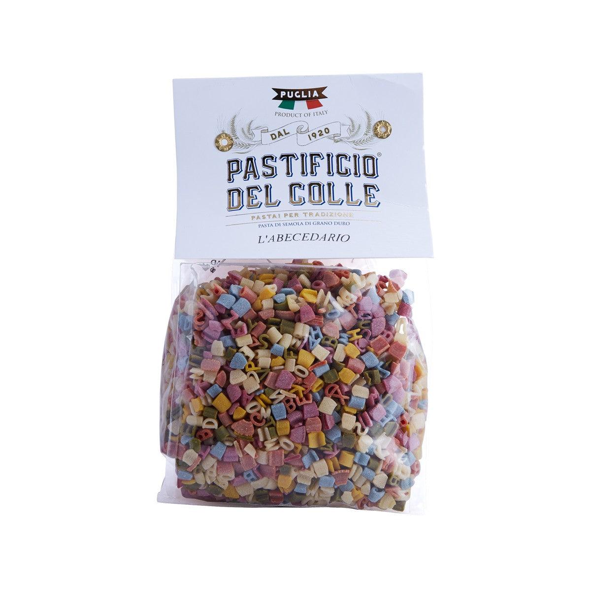 PASTIFICIO DEL COLLE Artisanal Colorful Pasta - Alphabet (500g)