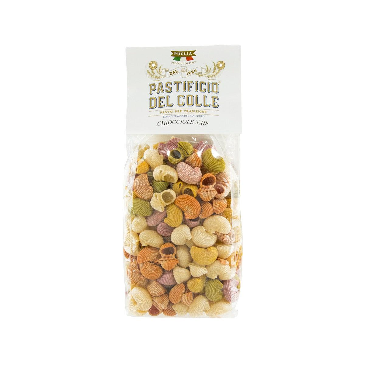 PASTIFICIO DEL COLLE Artisanal Colorful Pasta - Snail Shaped (500g)