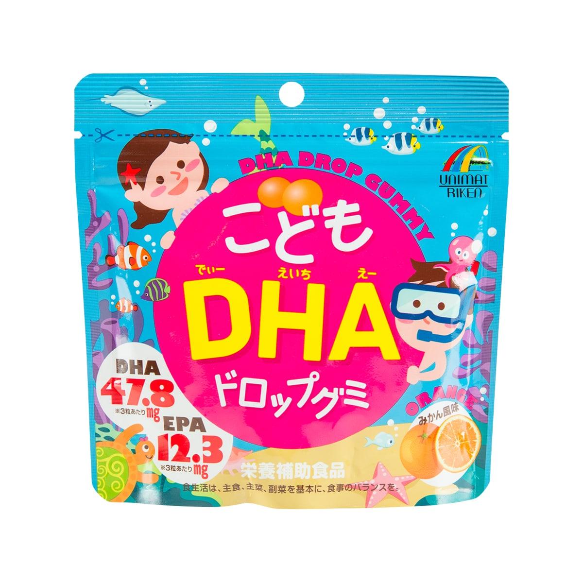UNIMAT RIKEN DHA Drop Gummy for Children - Orange Flavor (82g) - city'super E-Shop
