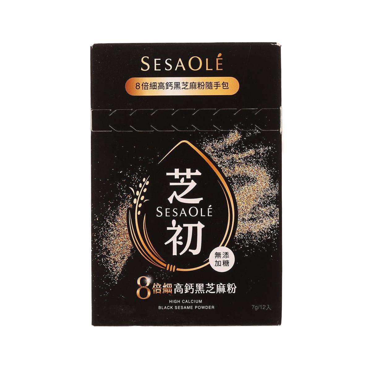 SESAOLE Hi Calcium Black Sesame Powder (12 x 7g)