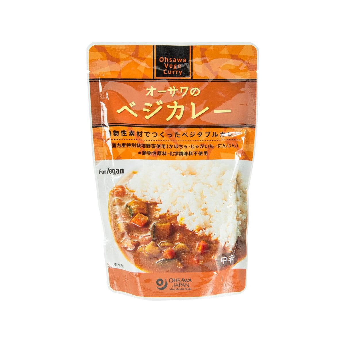 OHSAWA JAPAN Instant Vegetable Curry - Mild (210g)