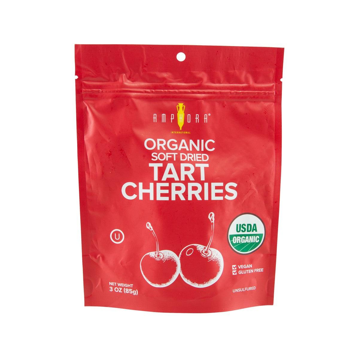 AMPHORA Organic Soft Dried Tart Cherries (85g)