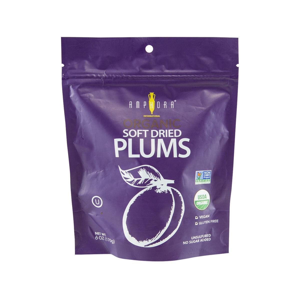 AMPHORA Organic Soft Dried Prunes (170g)