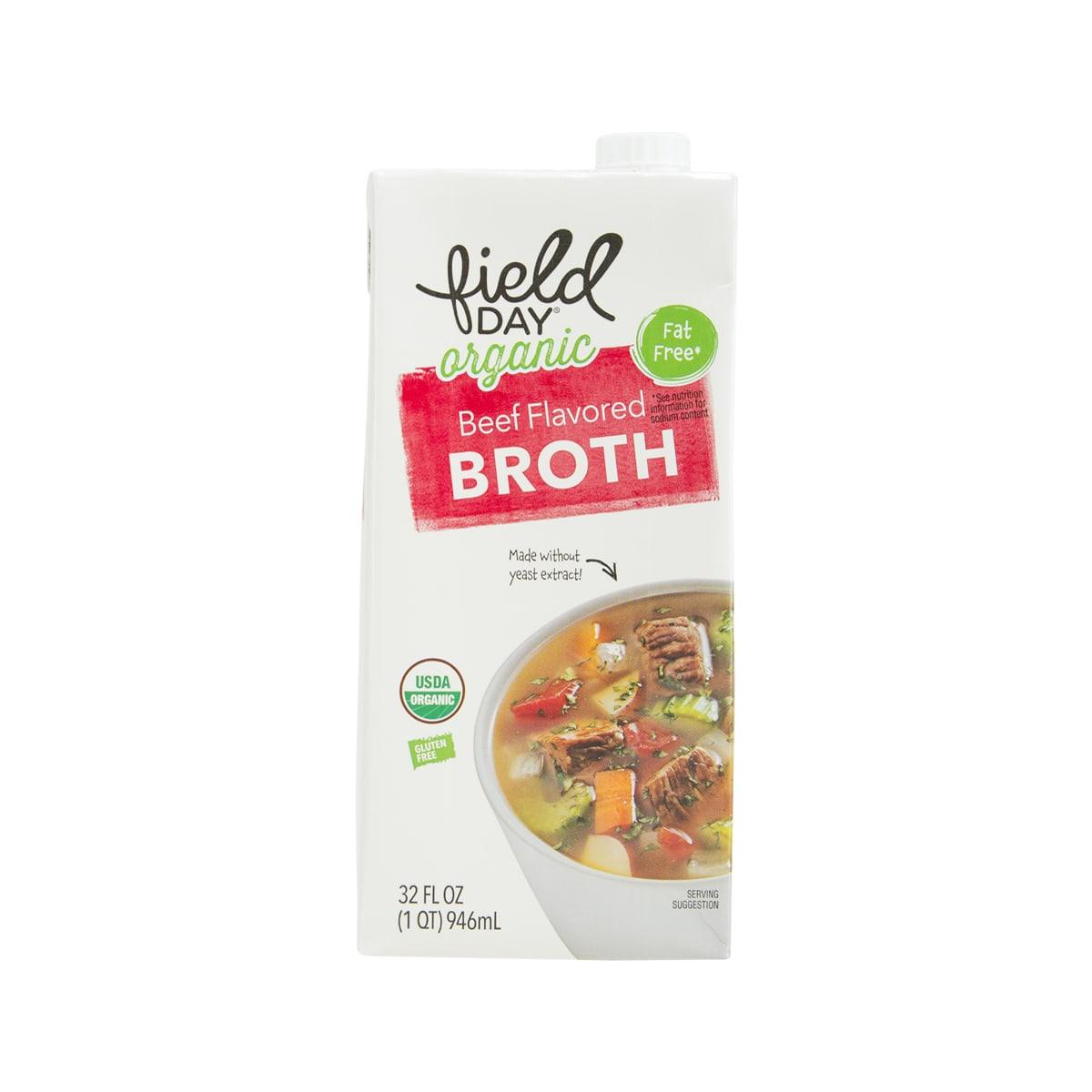 FIELD DAY Organic Beef Flavored Broth (907g)