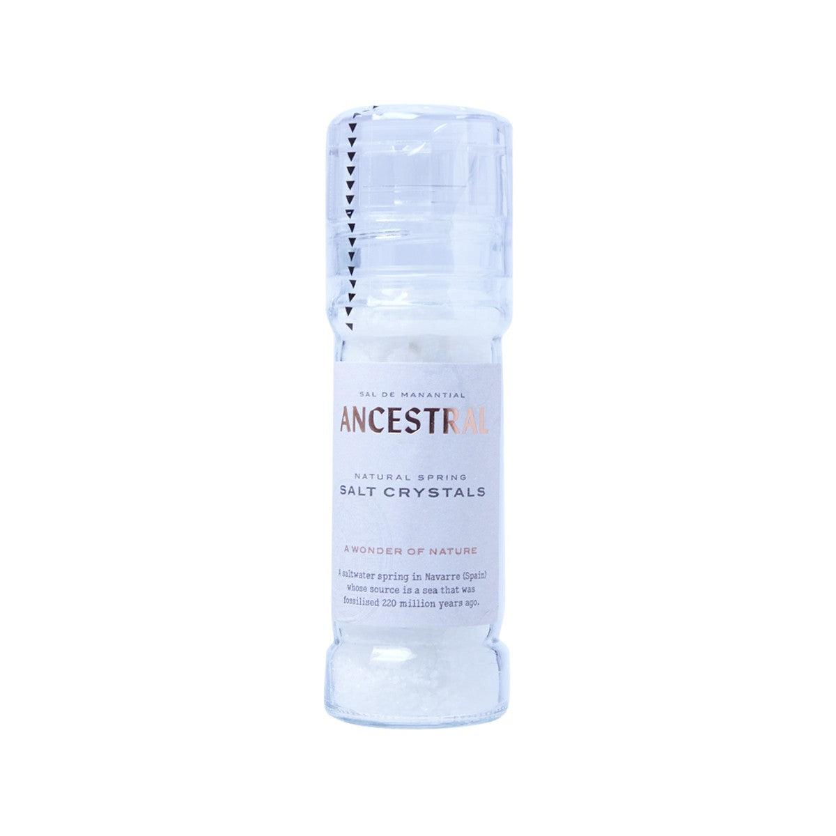 ANCESTRAL Natural Spring Salt Crystals - Grinder (90g)