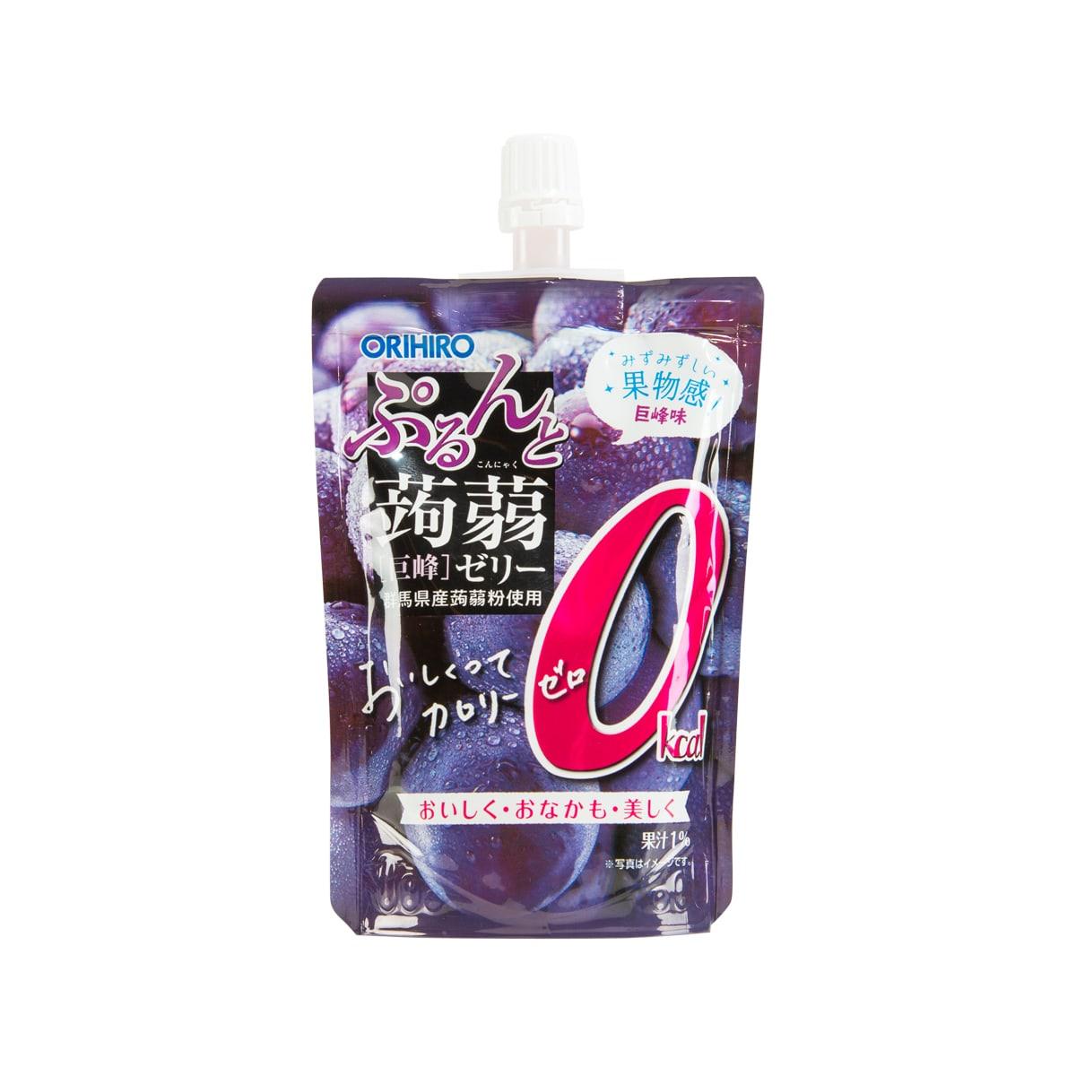 ORIHIRO Zero Calorie Konjac Jelly Drink - Grape (130g)