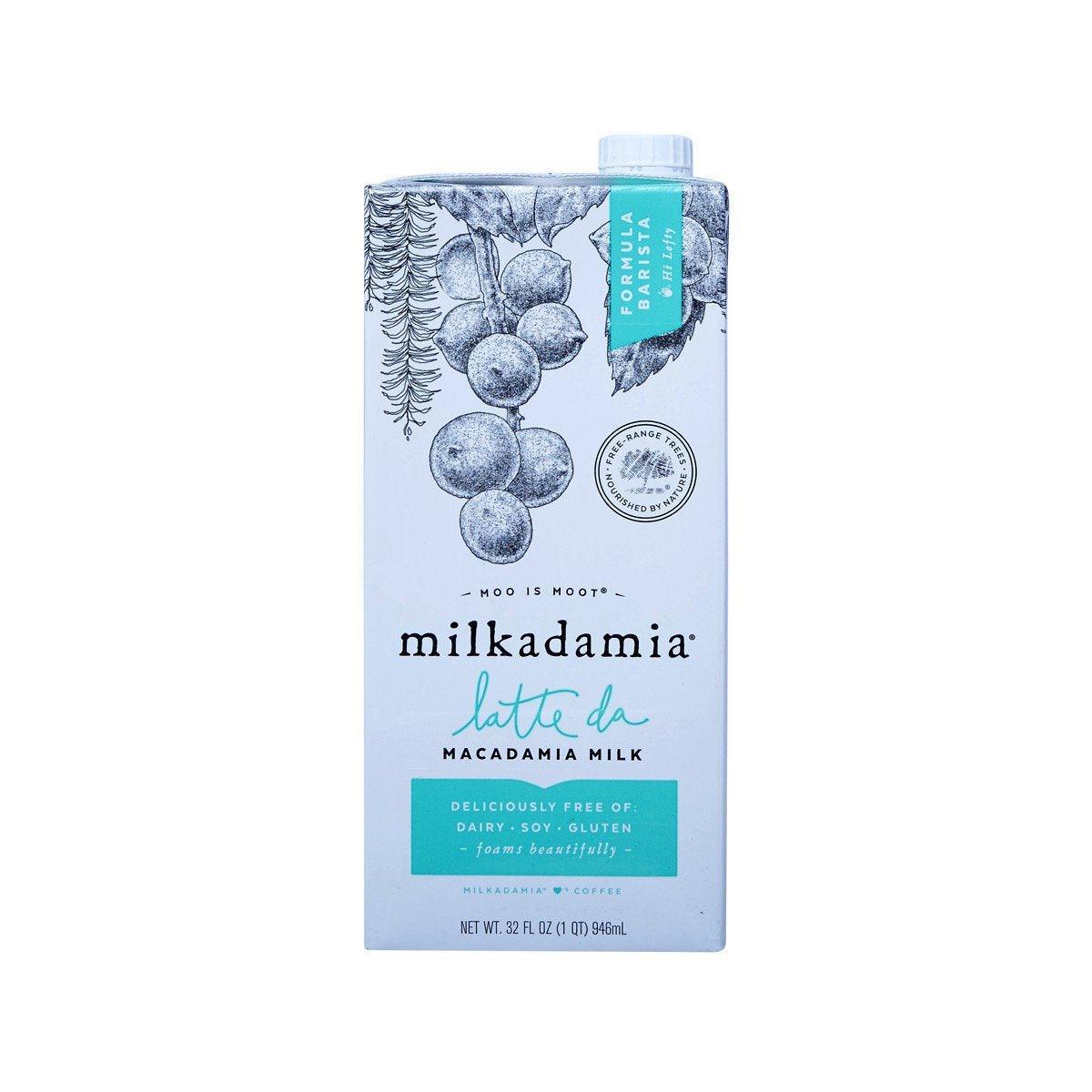 MILKADAMIA Macadamia Milk - Latte Da (946mL)