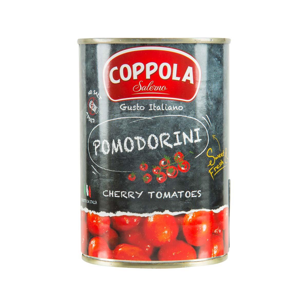 COPPOLA Pomodorini - Cherry Tomatoes in Tomato Juice (400g)