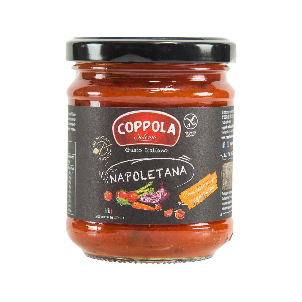 COPPOLA Napoletana - Tomato and Vegetable Pasta Sauce (180g)