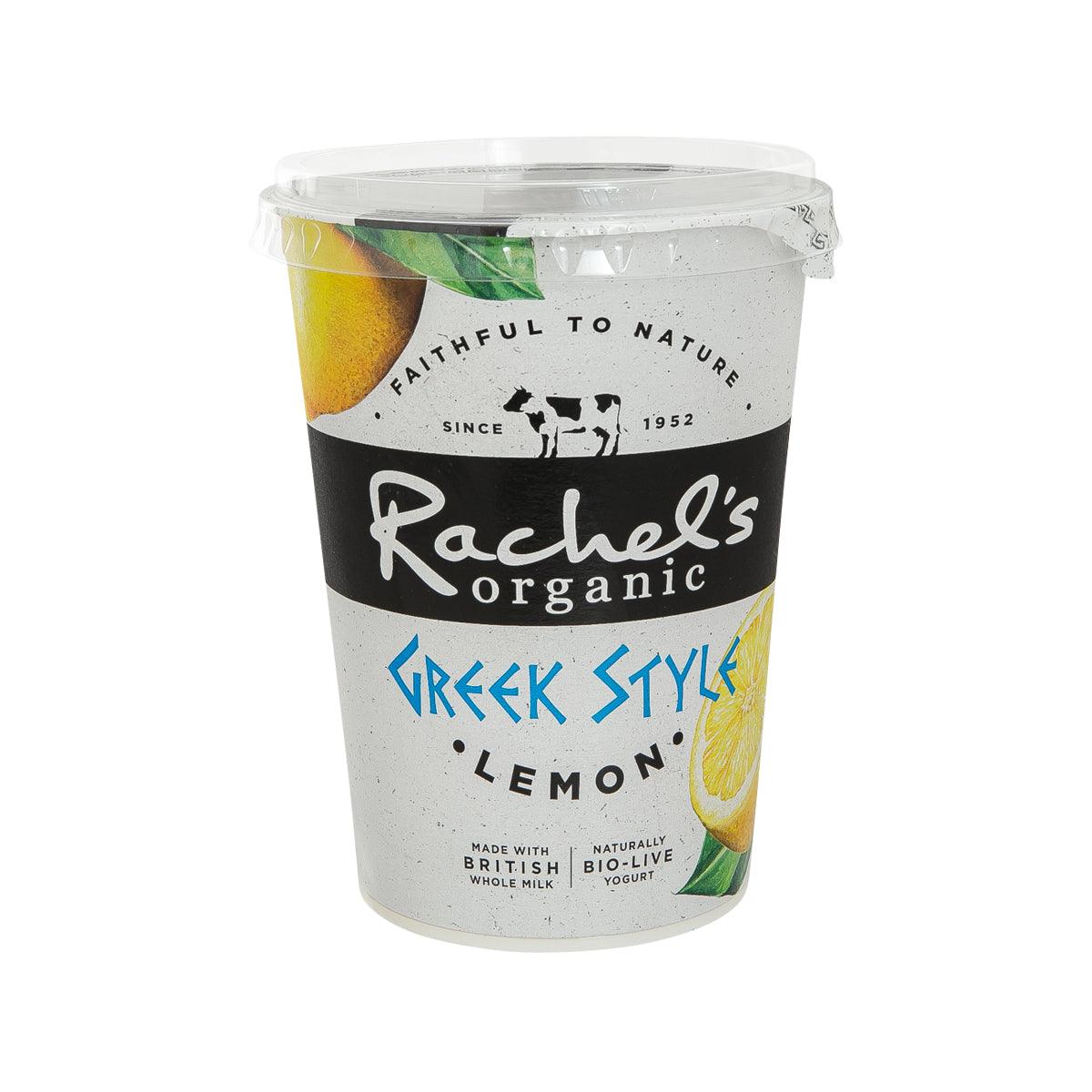 RACHEL'S Organic Greek Style Yogurt - Lemon (450g)