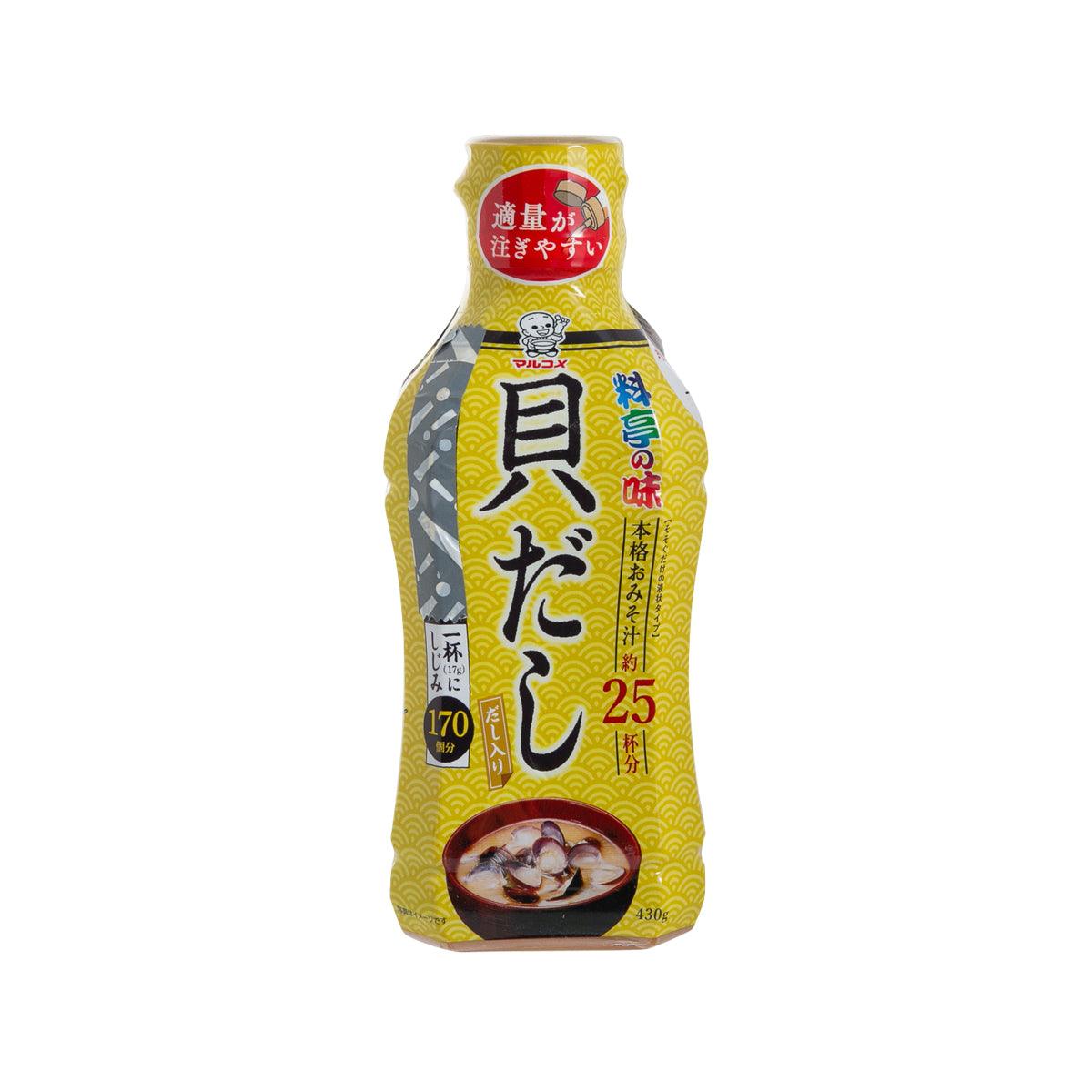 MARUKOME Ryoteinoaji Liquid Miso - Clam Stock (430g)