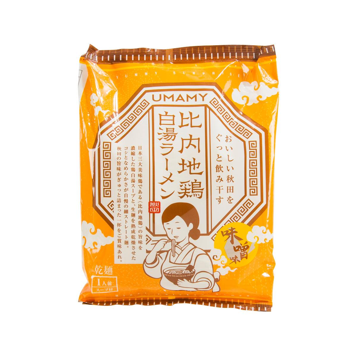 NORITJAPAN Hinaijidori Chicken Soup Ramen - Miso Flavour (125g)