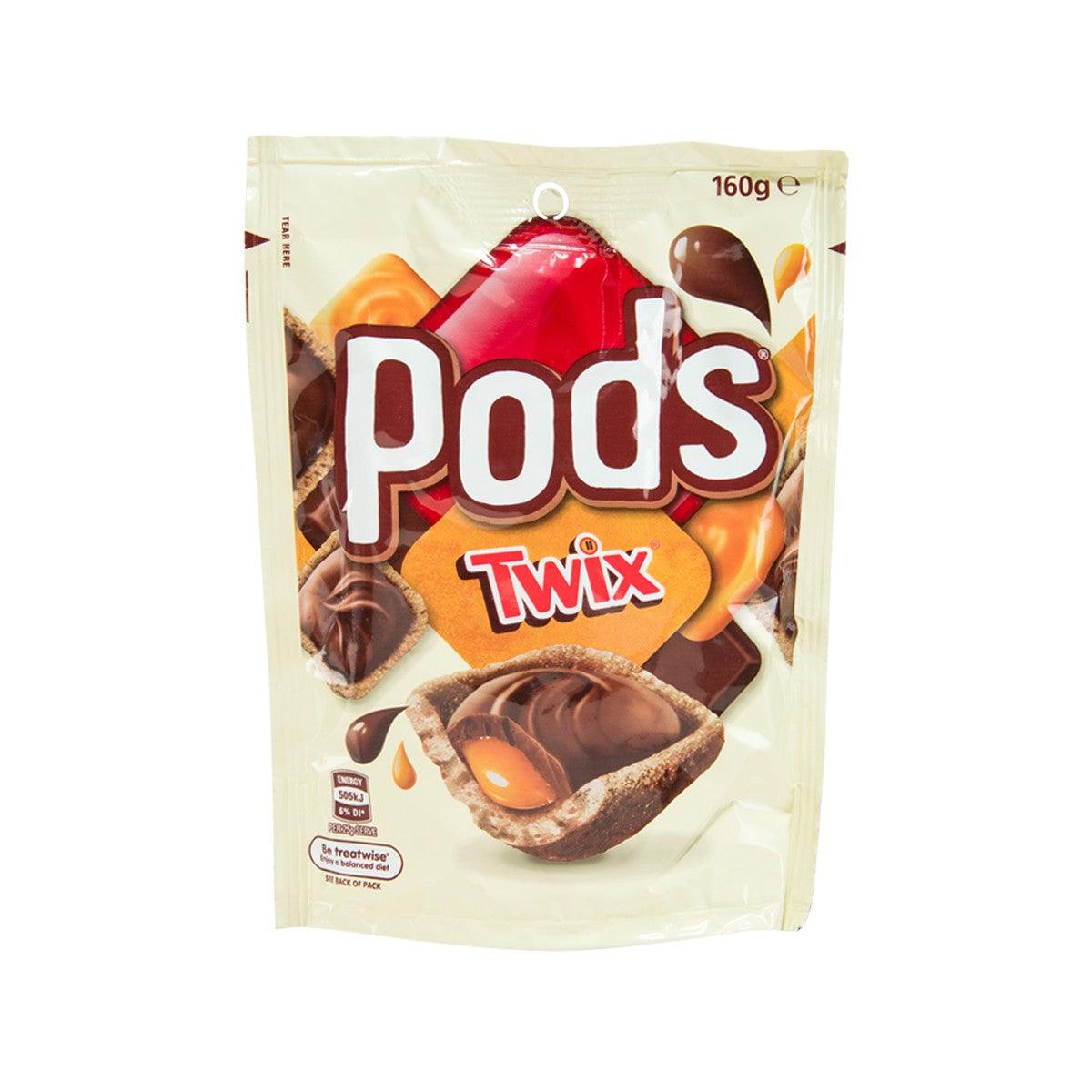 PODS Biscuit Wafer with Twix Caramel and Milk Chocolate (160g)