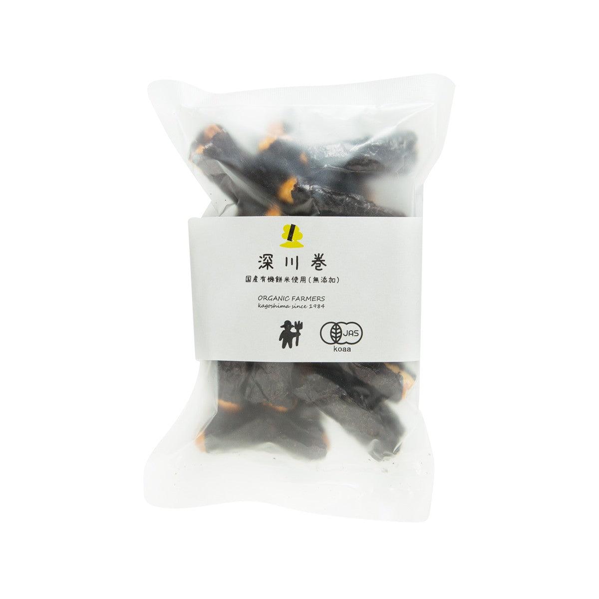 KAGOSHIMAOG Organic Okaki Rice Cracker - Fukagawamaki (30g)