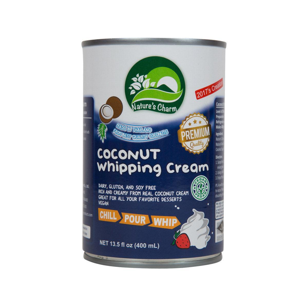 NATURE'S CHARM Coconut Whipping Cream (400mL)