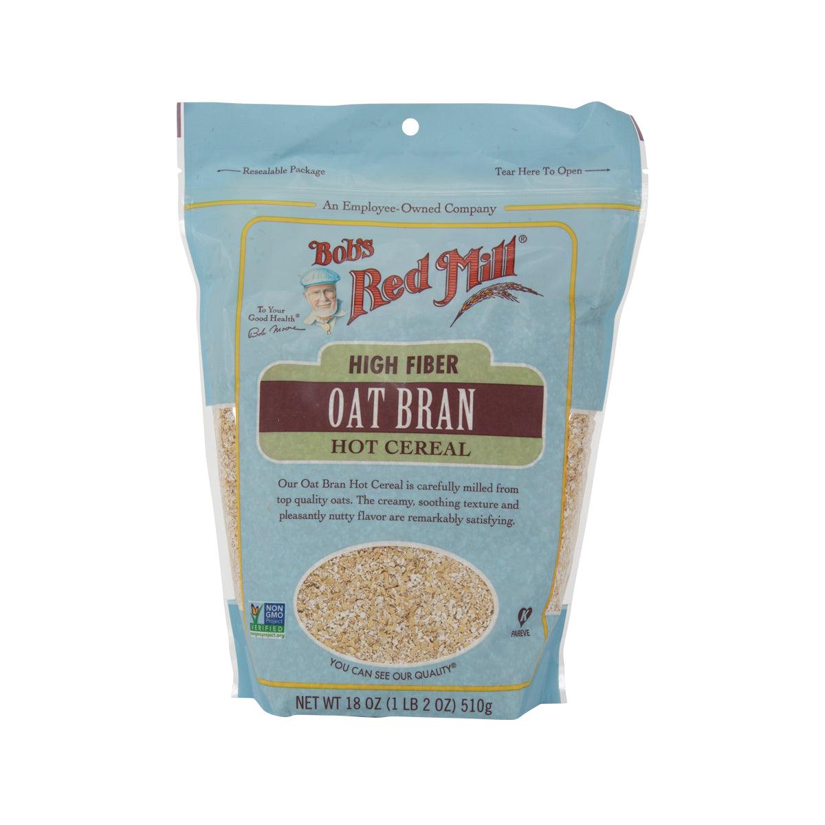 BOB'S RED MILL High Fiber Oat Bran Hot Cereal (510g)