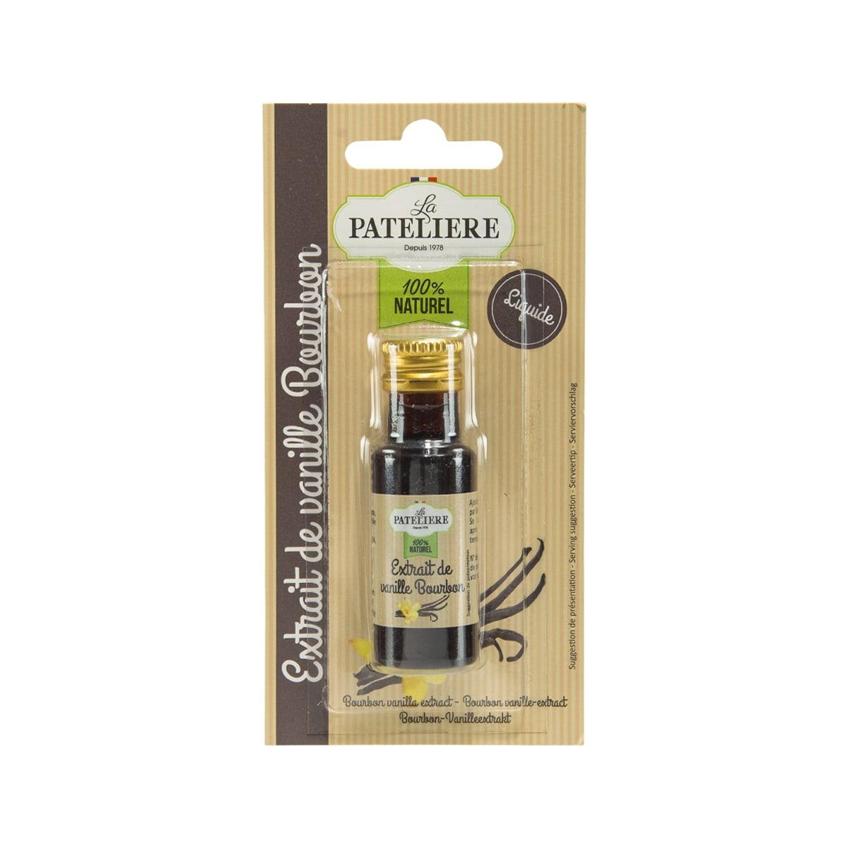 LA PATELIERE All Natural Bourbon Vanilla Extract (20mL)